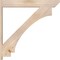 Ekena Millwork Imperial Slat Smooth Outlooker, Douglas Fir, 7 1/2"W x 48"D x 48"H OUT08X48X48IMP06SDF - alternate 3